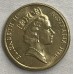 AUSTRALIA 1986 . ONE 1 DOLLAR COIN